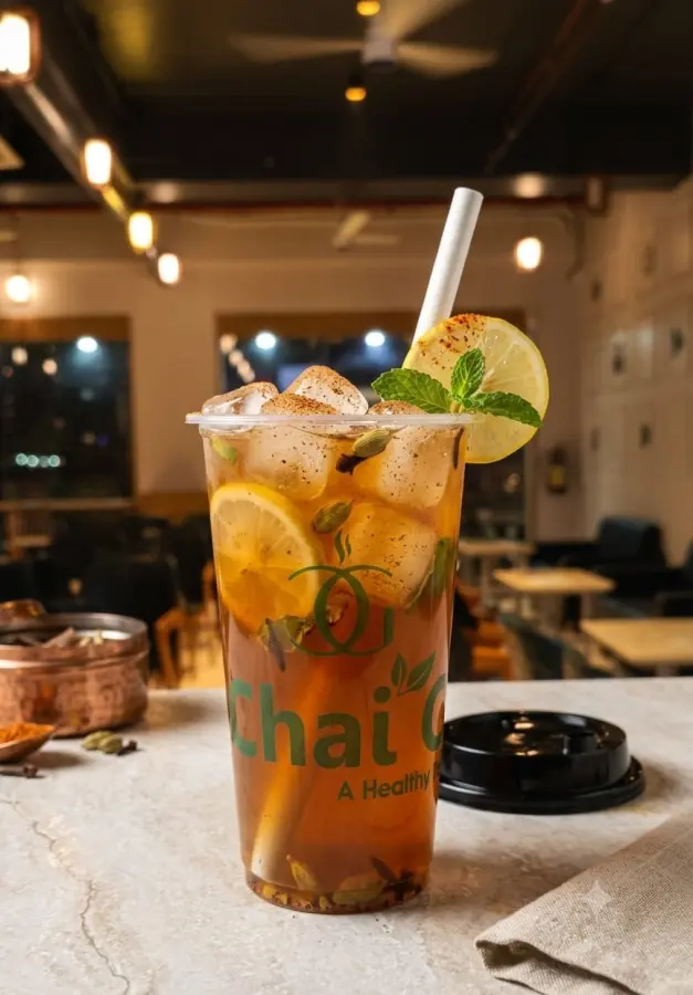 LEMONADE MASALA ICE TEA 300 ML available at RK World Tower through DeskDrop