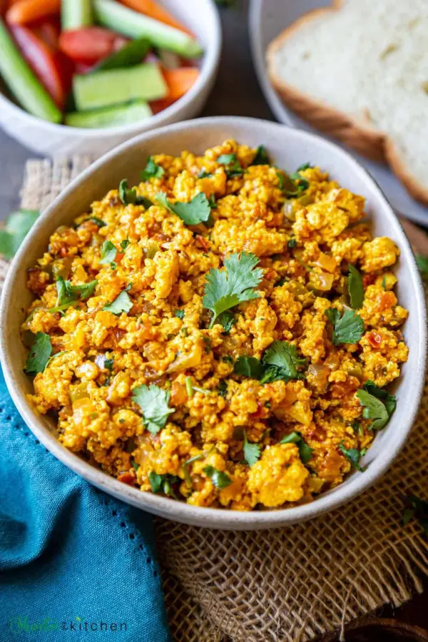 Paneer Bhurji + Rice + Salad available at Ganesh glory through DeskDrop