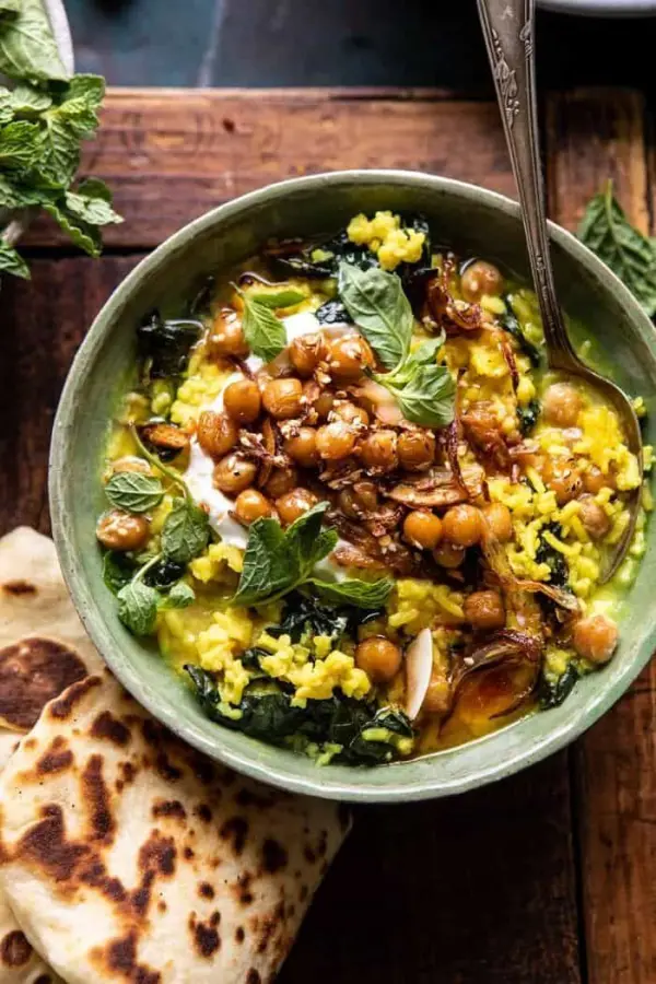 Creamy Chickpea Rice Bowl available at Ganesh glory through DeskDrop