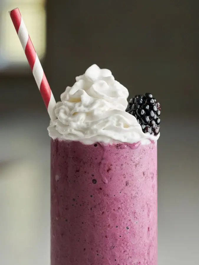 Blackberry Shake available at Ganesh glory through DeskDrop