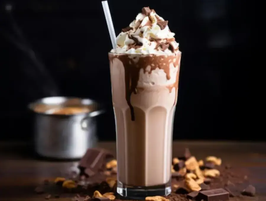 Hazelnut Thick Shake available at Aakruti BizHub through DeskDrop