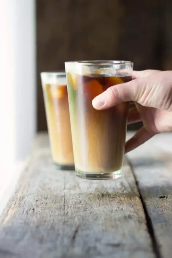 Iced Americano available at Ganesh glory through DeskDrop