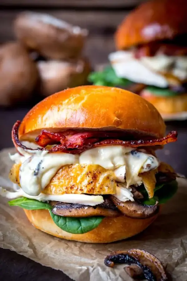 Creamy Garlic Burger available at Aakruti BizHub through DeskDrop