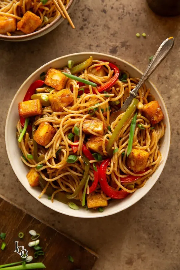Paneer Chopper Noodles available at Grace Business Park through DeskDrop