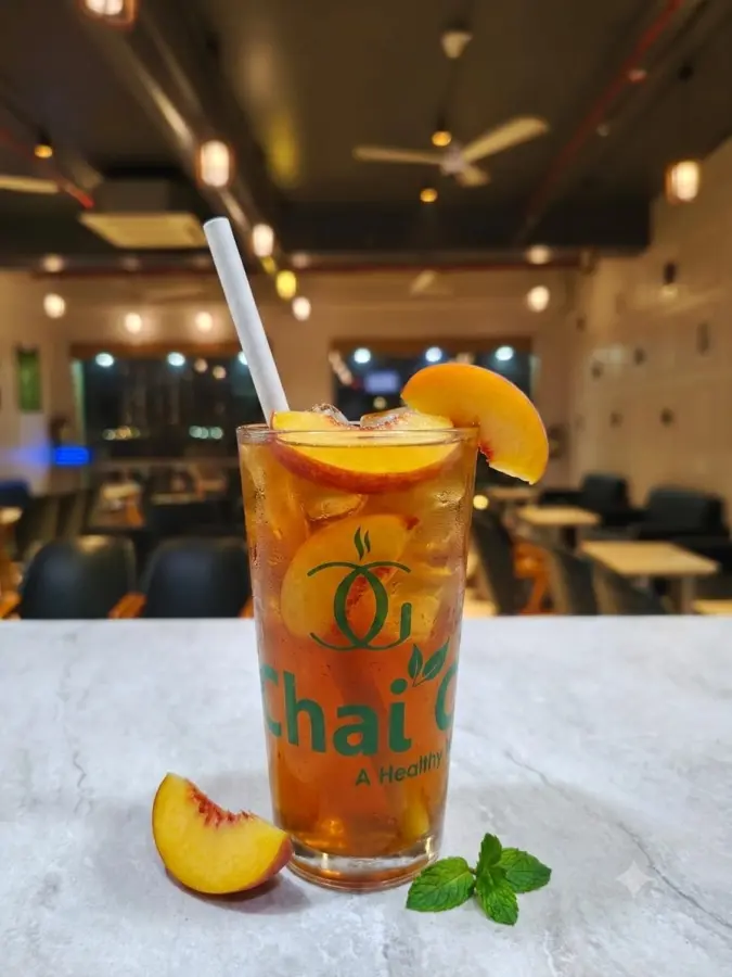 PEACH ICE TEA 300 ML available at RK World Tower through DeskDrop