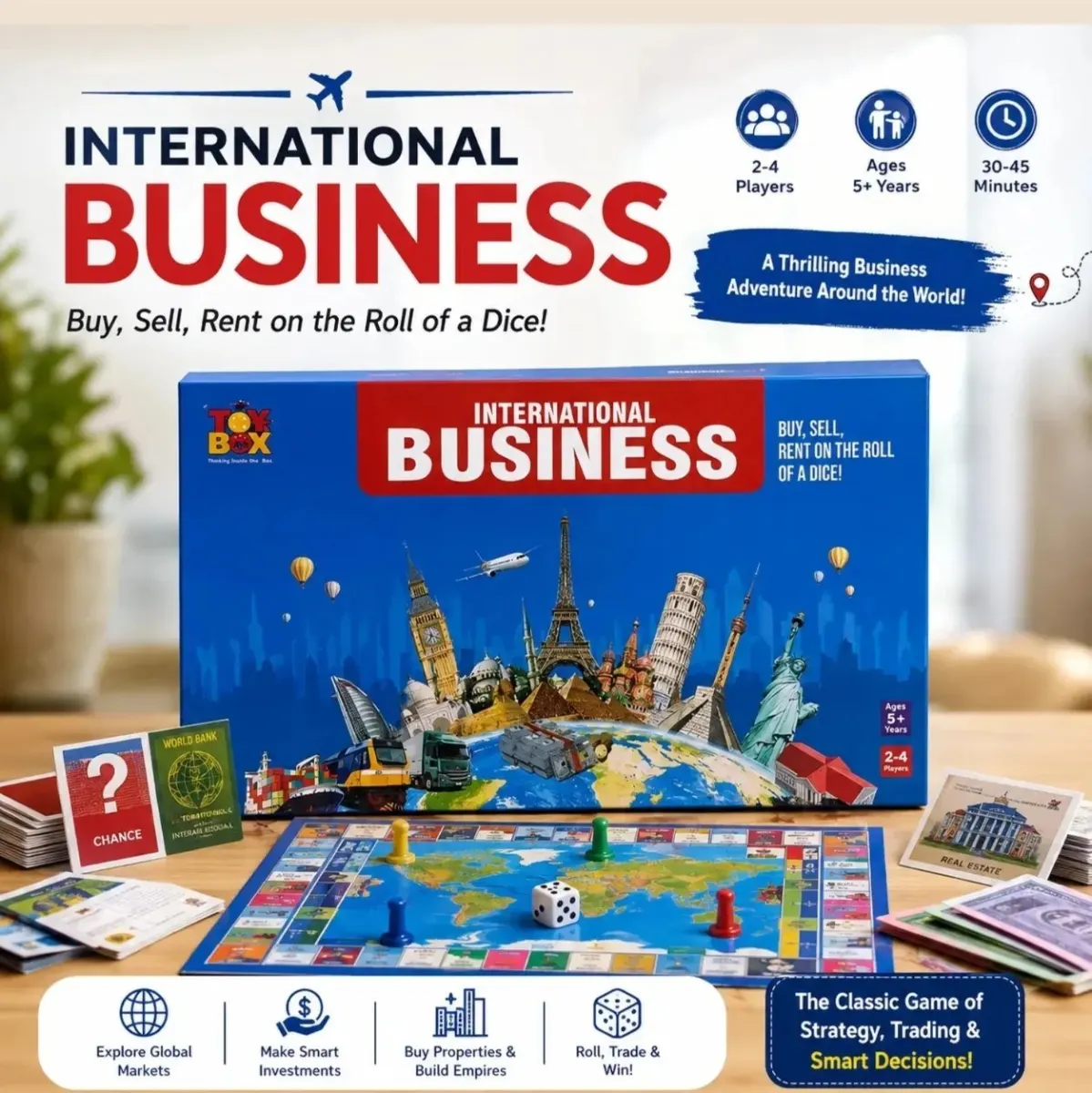 International Business available at Corporate Levels through DeskDrop
