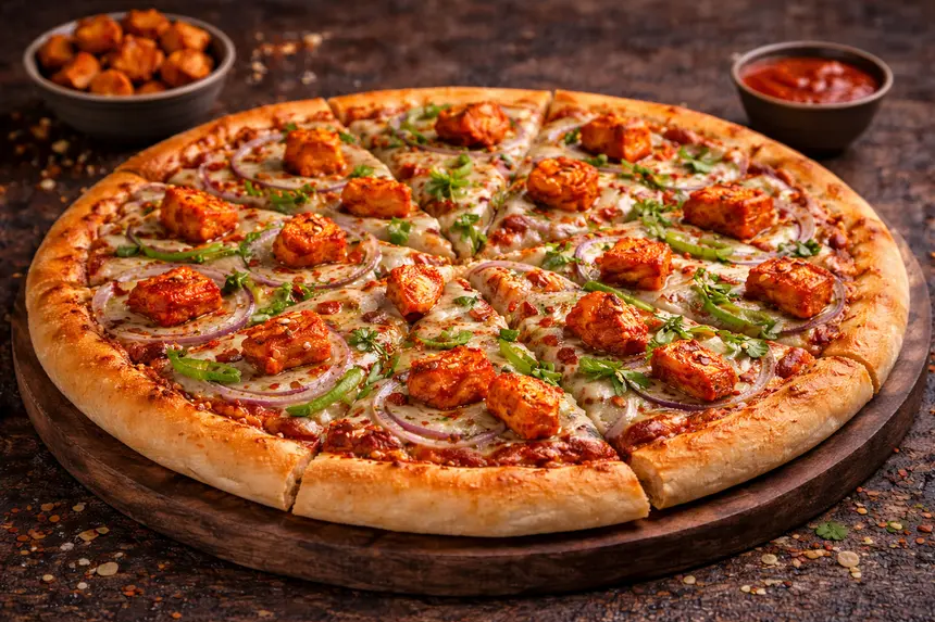 Spicy Schezwan available at Krish Cubical through DeskDrop