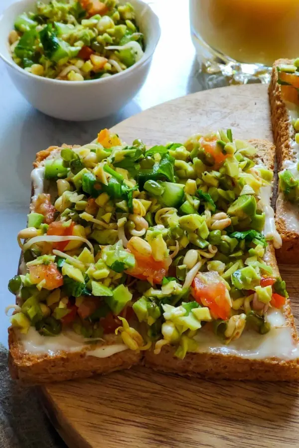Mix Sprout Protein Sandwich available at Ganesh glory through DeskDrop