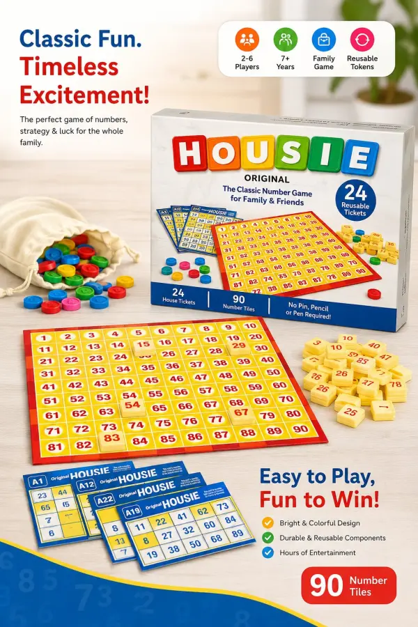 Housie Game available at Corporate Levels through DeskDrop