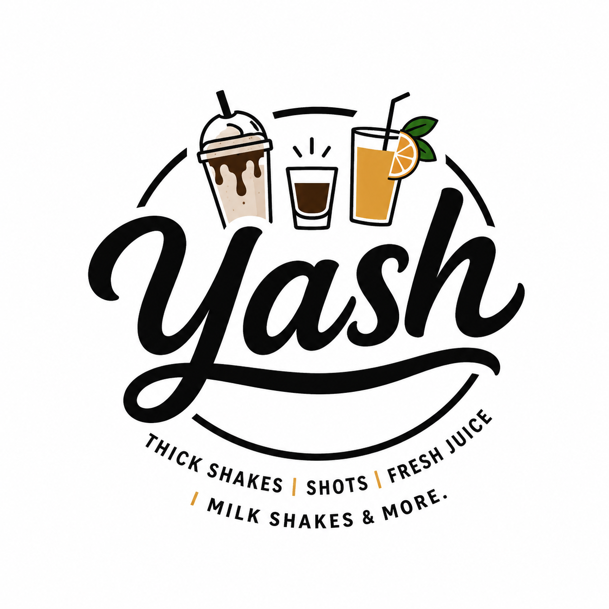 YASH Juice & More logo