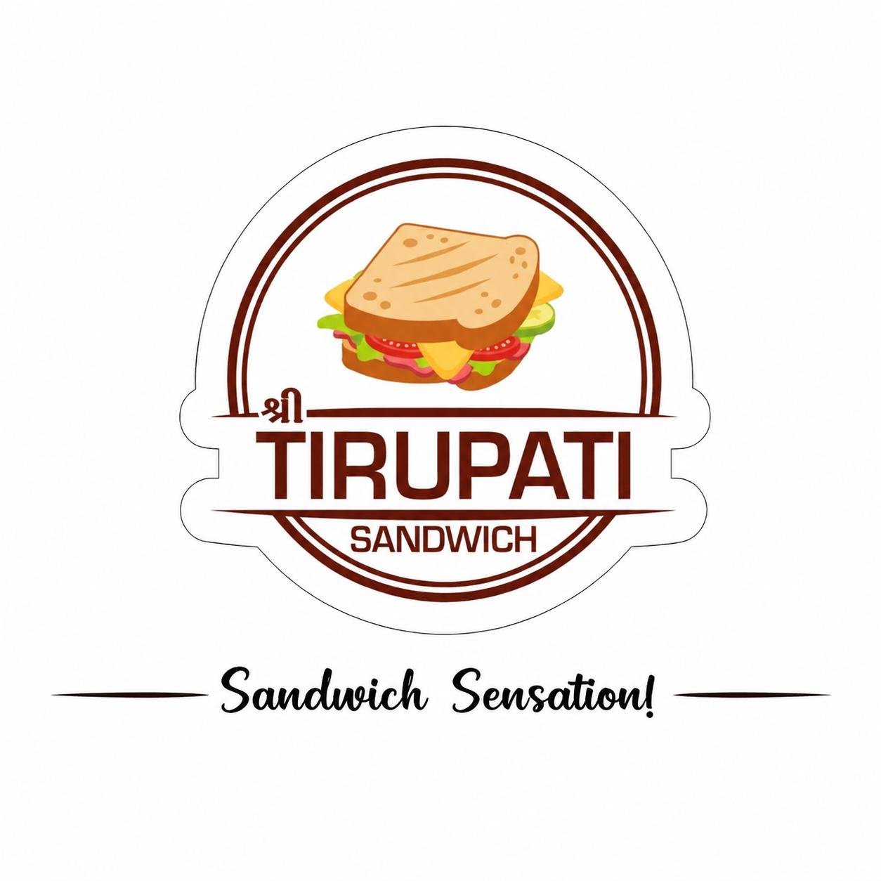 Tirupati Sandwich logo